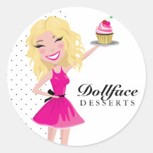 311 postres Blondie de Dollface Pegatinas
