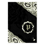 311-PRIMROSE & LACE CREAM  #2 CHUBBY BUSINESS CARD