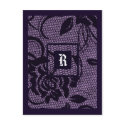 311-PURPLE VELVET ROSE #2 INVITATION postcards