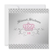 311-Queen for a Day | Sweet Sixteen Personalized Invitation