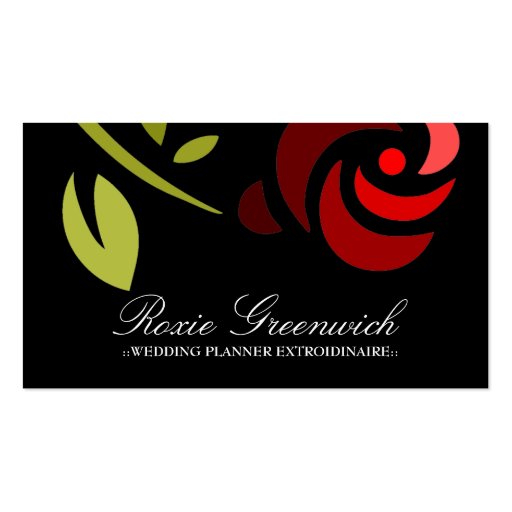 311 ROSE EXTROIDINAIRE BUSINESS CARDS (front side)