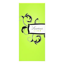 311-Roxy Lime and Black rack cards