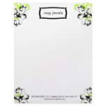 311 Roxy Lime Personalized Letterhead