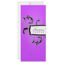311-Roxy Purple and Black rack cards