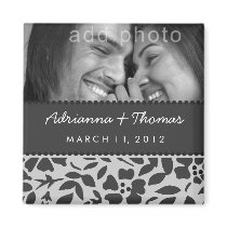 311-SAVE THE DATE LIGHT GRAY magnets by Jill311 311-SAVE THE DATE LIGHT GRAY magnets
