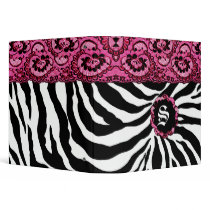 311-Sexy Safari Hott Pink binders