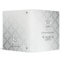 311-Silver Diamond Luxe Binder