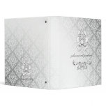 311-Silver Diamond Luxe Binder