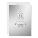 311-Silver Diamond Luxe Elegance Invite