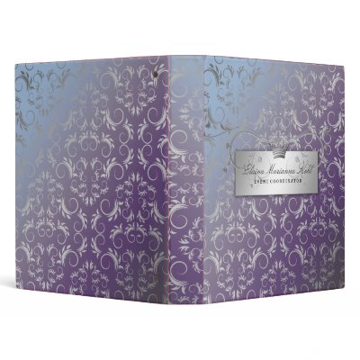 311-Silver Divine Hydrangea Binder by Jill311
