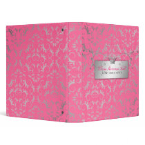 311-Silver Divine | Luscious Pink Binder