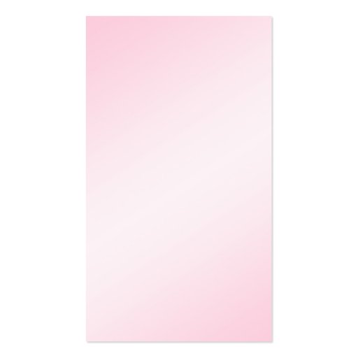311-Silver Divine Sweet Pink Place Setting Business Card Templates (front side)