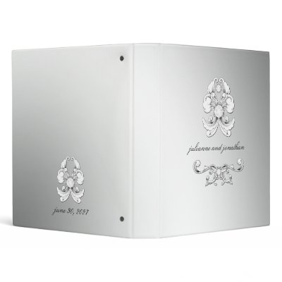 311-Silver Luxe Diamond Binder by Jill311