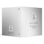 311-Silver Luxe Elegance Binder