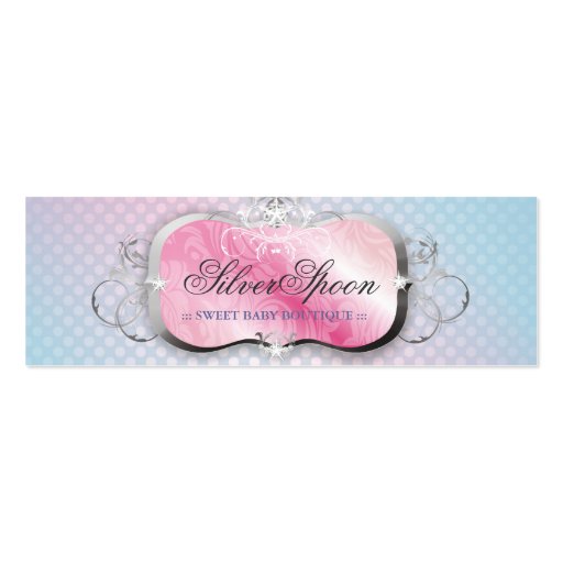 311-Silver Spoon | Baby Boutique Business Card