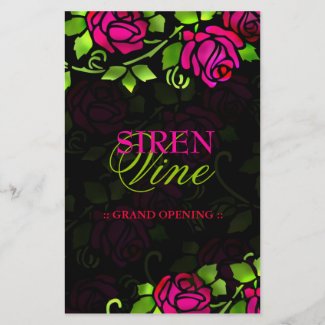 311-Siren Vine | Hot Rose Flyer