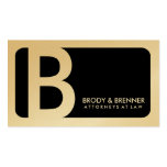 311-Sleek Corporate | Law Gold Card Business Card Templates