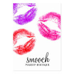 311-Smooch Colorful Kisses - Appointment Card Business Card Templates