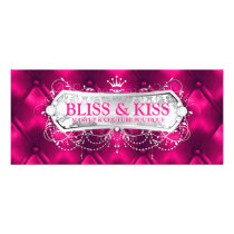 311 Snow Bliss Blush Tuft Personalized Rack Card