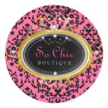 311-So Chic Boutique Sticker | Rose Pink