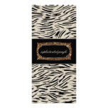 311 Sophisticated Jungle Personalized Rack Card