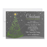 311-Starry Night Christmas Invite | Gray