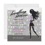 311-Stylish City Girl | Lilac Colorful Invite