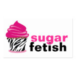 311-Sugar Fetish | Chic Zebra Business Card