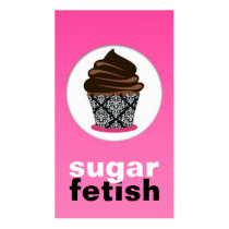 311-Sugar Fetish | Chocolate & Damask Business Card Templates