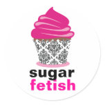 311 Sugar Fetish Damask Diva Sticker
