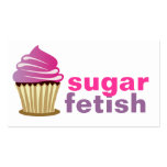 311-Sugar Fetish | Pink Puirple Swirl Business Cards