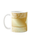 311-Superfine Golden Sugar Monogram Coffee Mug