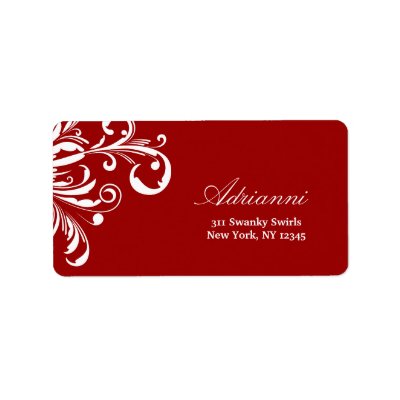 311-Swanky Swirls Red Label