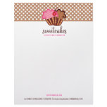 311-Sweet Cakes Cupcake Letterhead