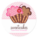 311-Sweet Cakes Cupcake Sticker
