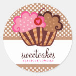 311-Sweet Cakes Cupcake Sticker