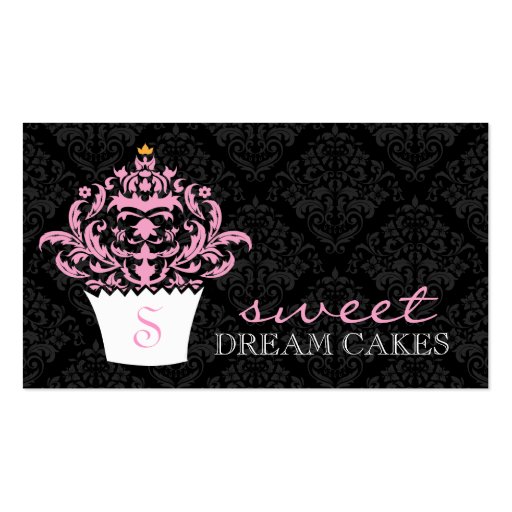 311 Sweet Dream Cakes Premium Pearl Paper Business Card Template (front side)