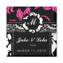 311-SWEET LACE SAVE THE DATE magnets by Jill311 311-SWEET LACE SAVE THE DATE magnets