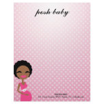 311-Sweet Pregnant Mommy - Ethnic Custom Letterhead