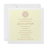 311-Sweet Shell Ecru Invitation
