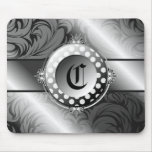 311-Sweet Shimmer Sugar Monogram Mouse Pad
