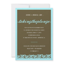 311-TAKING THE PLUNGE ENGAGEMENT invitations