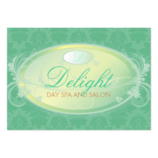 311 Teal Delight Appointment Card Business Card Template (front side)