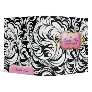 311-The Lavish Pink Plate Binder binder