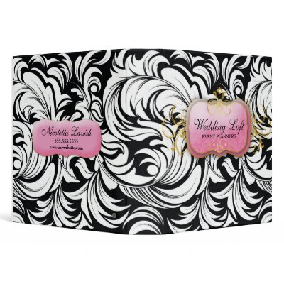 311-The Lavish Pink Plate Wedding Binder
