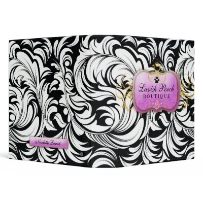 311-The Lavish Pooch Binder | Purple by Jill311