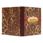 311 The Luminous Leopard Binder Red