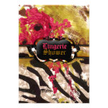 311-Tigress / Zebra Rose Lingerie Custom Invite