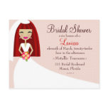 311-TOO CUTIE LANISSA BRIDE REDHEAD POSTCARDS