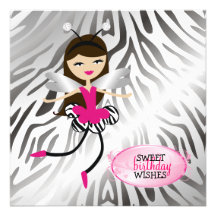 311-Trendy Angel Baby - Invite